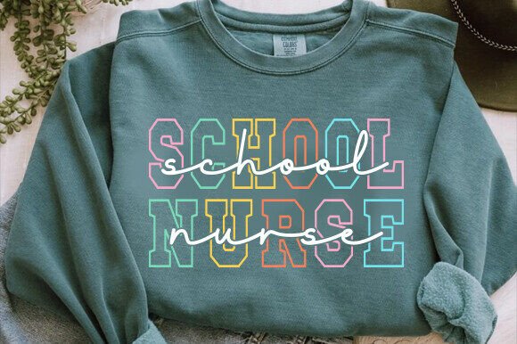 Comfort Colors® School Nurse SVG