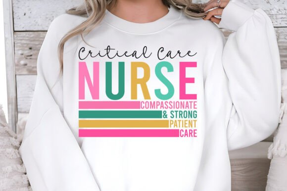 Critical Care Nurse SVG PNG