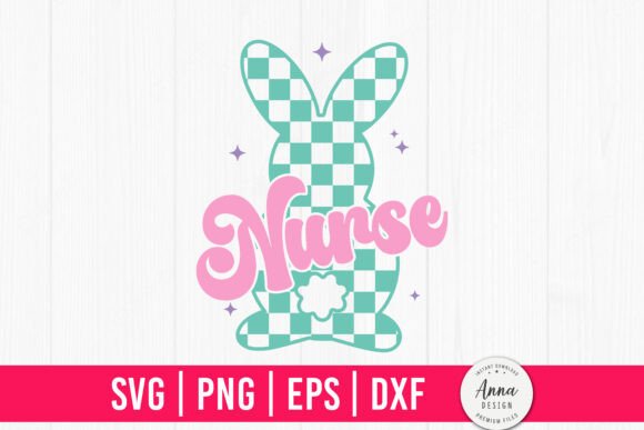 Easter Bunny Nurse SVG PNG