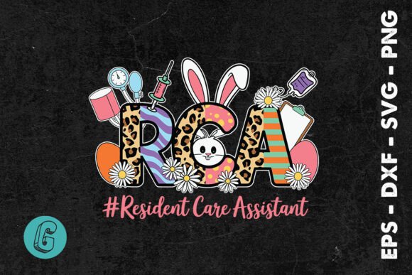 Easter RCA Resident Care Nurse SVG