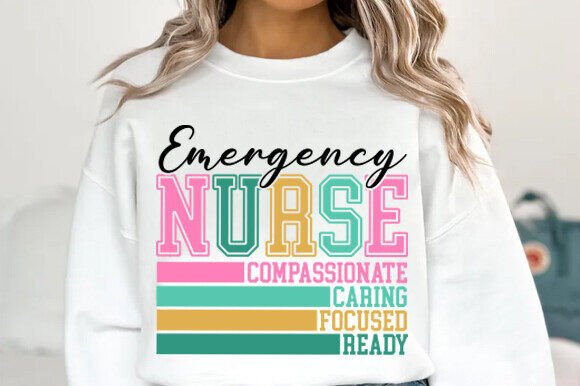 ER Nurse SVG PNG: Emergency Room Nurse Design