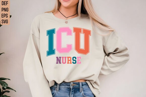 ICU Nurse SVG – Intensive Care Nurse PNG