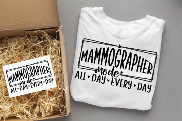 Mammographer, Nurse SVG PNG Design
