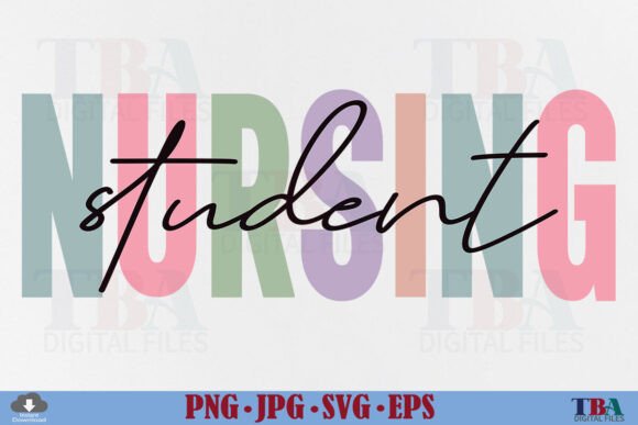 Nurse SVG, School Nursing Student PNG