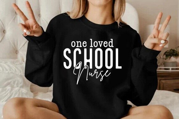 One Loved School Nurse SVG