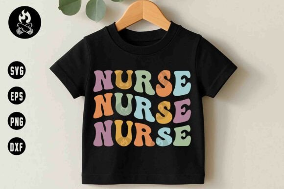Retro Nurse SVG, Medical Staff SVG