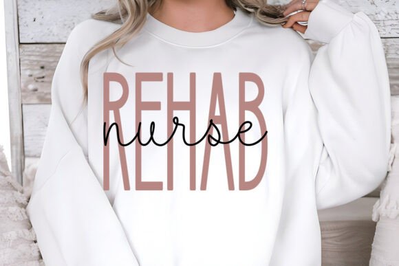 Retro Rehab Nurse SVG PNG