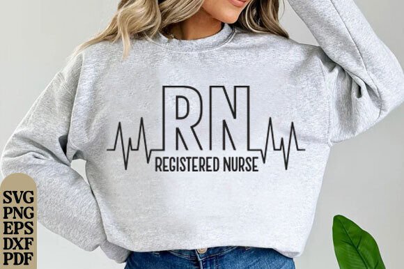 RN SVG: Nurse Cut File & PNG Review