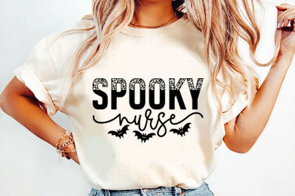 Spooky Nurse SVG Halloween Nurse SVG