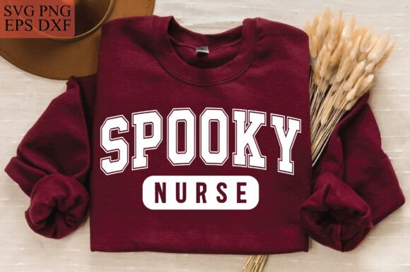 Spooky Nurse SVG PNG, Nurse Fall SVG PNG