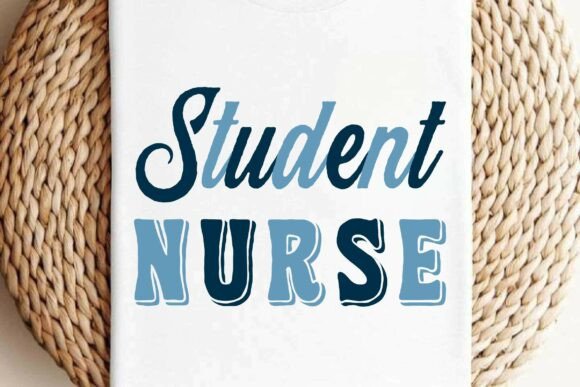 Student Nurse SVG: Nursing School T-Shirt